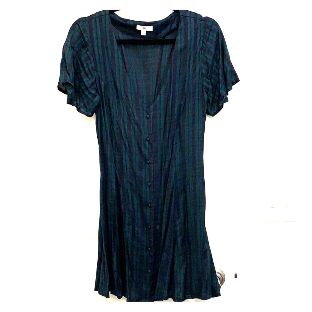 Green and Navy plaid dress • BP. • Nordstrom